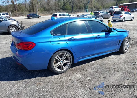 2018 BMW 430I Gran Coupe z USA, uszkodzony, nr VIN WBA4J1C53JBG76525